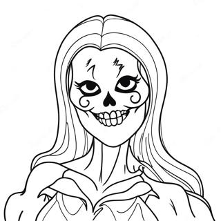 Ghouliana Coloring Page 25505-23296