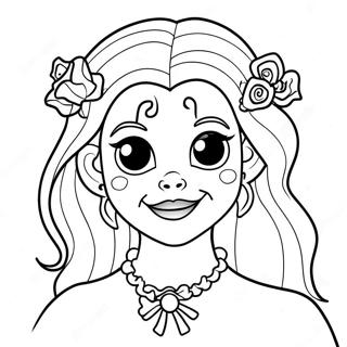 Ghouliana Coloring Page 25505-23483