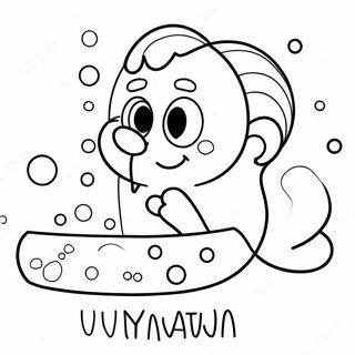 Handwashing Fun Coloring Page 25515-23489