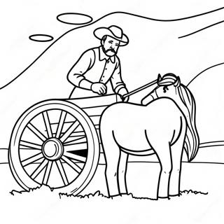 Pioneer Coloring Page 25525-23312