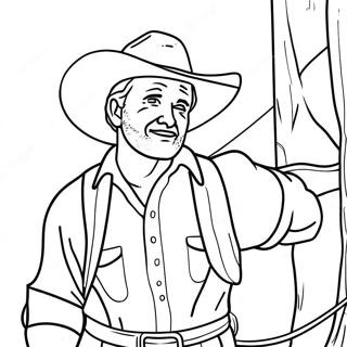 Pioneer Coloring Page 25525-23499