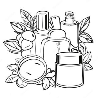 Skincare Coloring Page 2552-2082