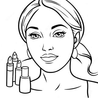 Skincare Coloring Page 2552-2084