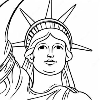 Statue Of Liberty Coloring Pages