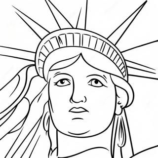 Statue Of Liberty Coloring Page 25535-23319