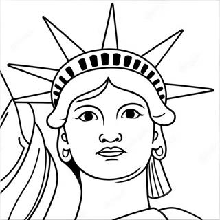 Statue Of Liberty Coloring Page 25535-23505