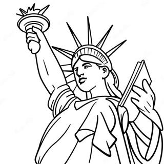 Statue Of Liberty Coloring Page 25535-23506