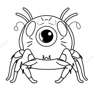 Lucas The Spider Coloring Page 25545-23327