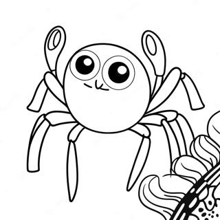 Lucas The Spider Coloring Page 25545-23514