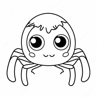 Cute Lucas The Spider Coloring Page 25546-23519