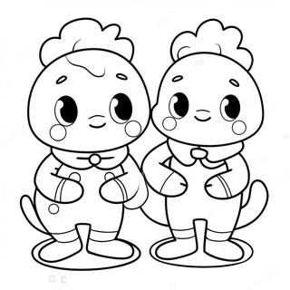 Spot The Difference Coloring Page 25555-23336