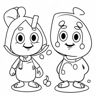 Spot The Difference Coloring Page 25555-23523