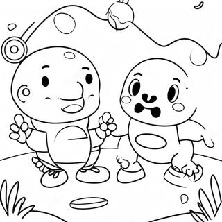 Fun Spot The Difference Coloring Page 25556-23525