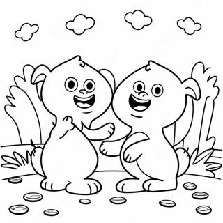 Fun Spot The Difference Coloring Page 25556-23526