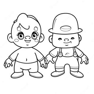 Fun Spot The Difference Coloring Page 25556-23527