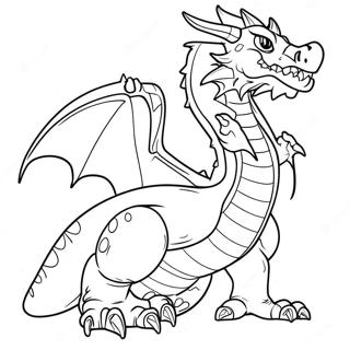 Dragon Masters Coloring Page 25575-23539