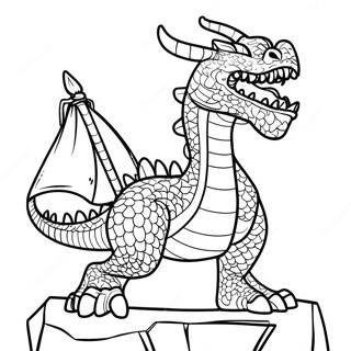 Dragon Masters Coloring Page 25575-23540