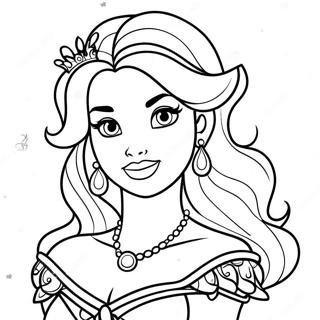 Tattooed Disney Princess Coloring Pages