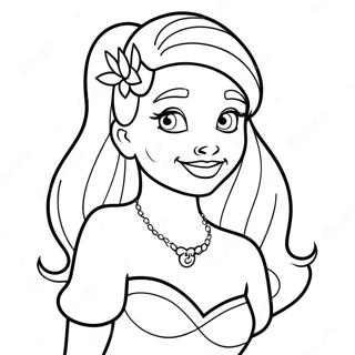 Tattooed Disney Princess Coloring Page 25585-23359