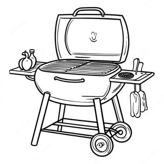 Bbq Coloring Pages