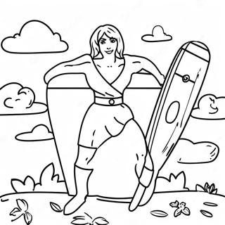 Pe Coloring Page 25605-23375