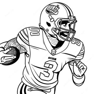 Odell Beckham Jr Coloring Pages