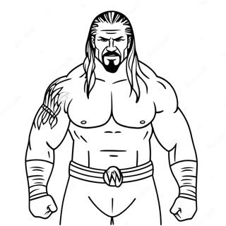 Wwe Coloring Page 25635-23588