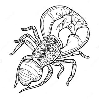 Scorpio Constellation Coloring Page 25717-23647