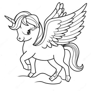 Pegasus Coloring Page 2572-2098