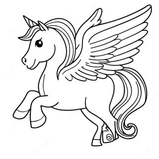 Pegasus Coloring Page 2572-2099