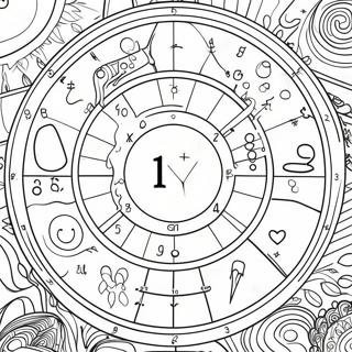 Astrology Coloring Page 25746-23666