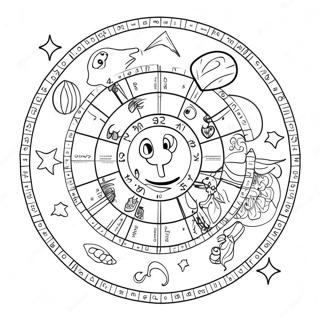 Astrology Coloring Page 25746-23667