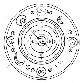 Astrology Coloring Page 25746-23668