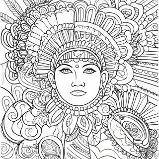 Indigenous Patterns Coloring Page 25766-23683