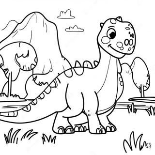 Dino Ranch Coloring Page 25796-23706