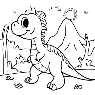 Adventurous Dino Ranch Coloring Page 25797-23709