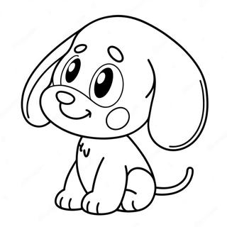 Cute Cartoon Ear Coloring Page 25817-23725