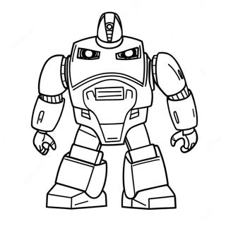 Tobot Coloring Page 25826-23730