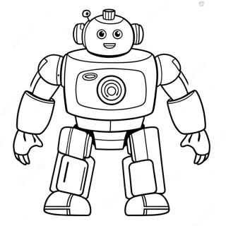 Tobot Coloring Page 25826-23732