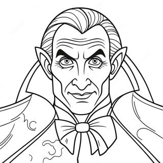 Dracula Coloring Page 25846-23746