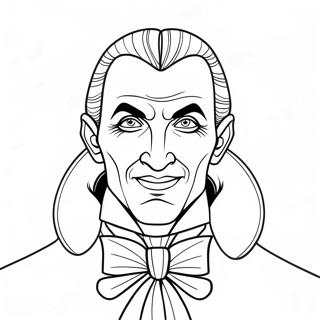 Dracula Coloring Page 25846-23748