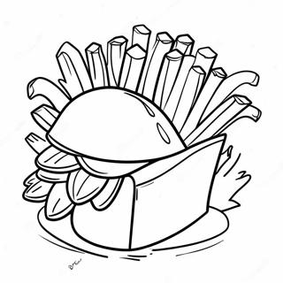 Fries Coloring Page 25856-23755