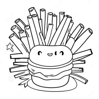 Fries Coloring Page 25856-23756