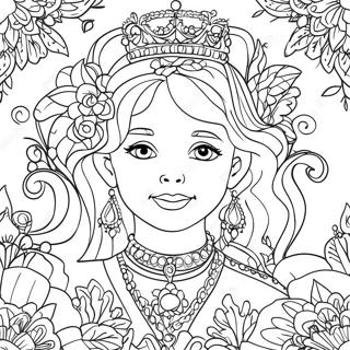 Royal Coloring Page 25866-23762