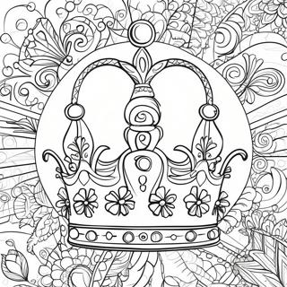 Majestic Crown Coloring Page 25867-23766