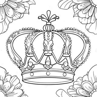 Majestic Crown Coloring Page 25867-23768