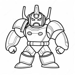 Miniforce Coloring Page 25886-23778