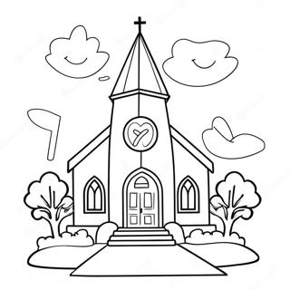 Grateful Church Community Coloring Page 25917-23806