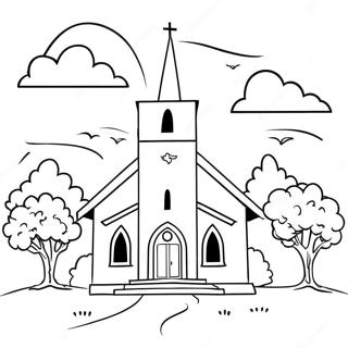 Grateful Church Community Coloring Page 25917-23807