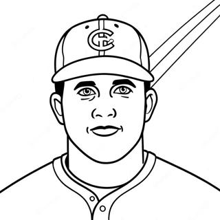 Mike Trout Coloring Page 25926-23810